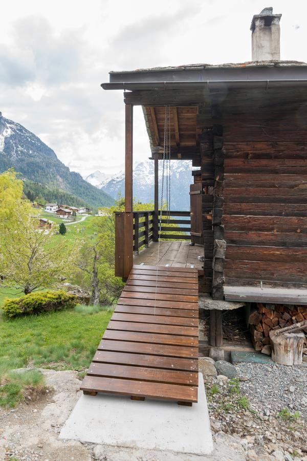 Korn-Stadel Arida Prata "Natur Pur" Grachen Exterior photo
